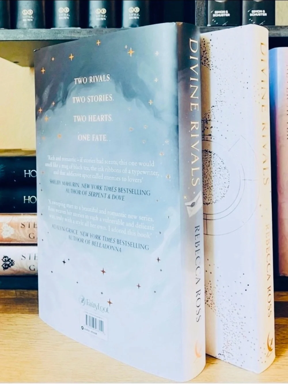 Fairyloot Exclusive Signed Edition Divine Rivals by Rebecca Ross